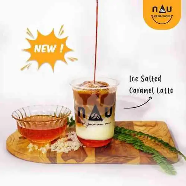 Salted Caramel Latte | Kedai Kopi Nau, Waturenggong