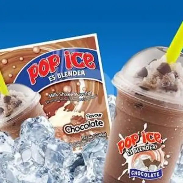 Pop Ice Chocolate | Warung Makan Bu Imah, Gatot Subroto