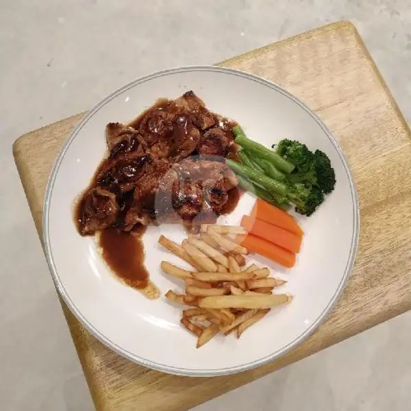 Chicken Steak Blackpepper | Cincai Cafe, Baloi Kusuma