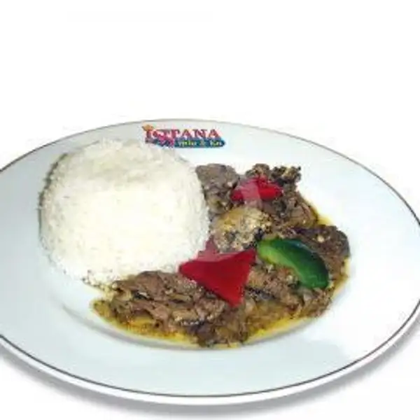Nasi Ayam/Sapi Lada Hitam | Istana Mie & Es, Paragon City Mall