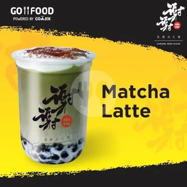 Matcha Latte | Xie Xie Boba, Sidoarum