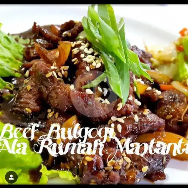 Beef Bulgogi | Waroeng Rumah Ma2Tanti