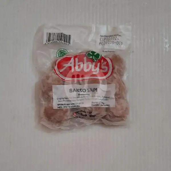 Abbys Bakso Sapi 72 g Isi 10 Biji | Frozza Frozen Food
