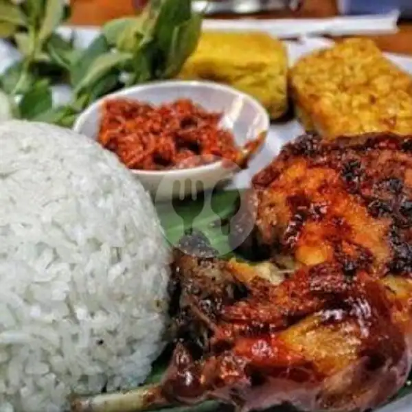 Nasi + Ayam Bakar | Soto & Ayam Geprek Bang Kafeel, Cilacap