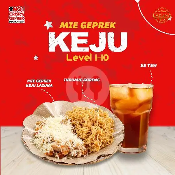 Mie Geprek Keju Level 1 - 10 | Lazuna Chicken, Talasalapang