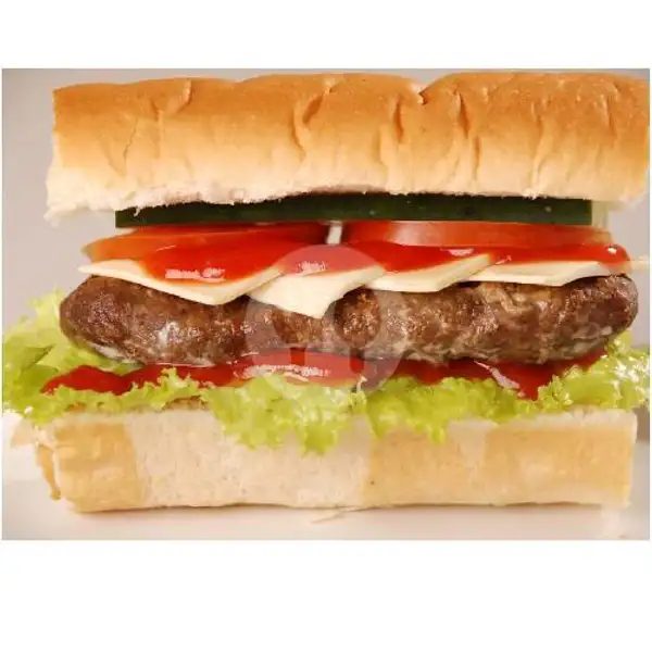 Hd. Burger Long | Oishii Hotdog Cafe, Beji