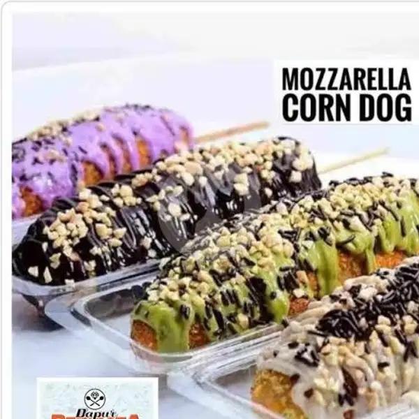 Corndog Mozarella Taro Kacang | Hotdog Mozarela Kita, Tampan