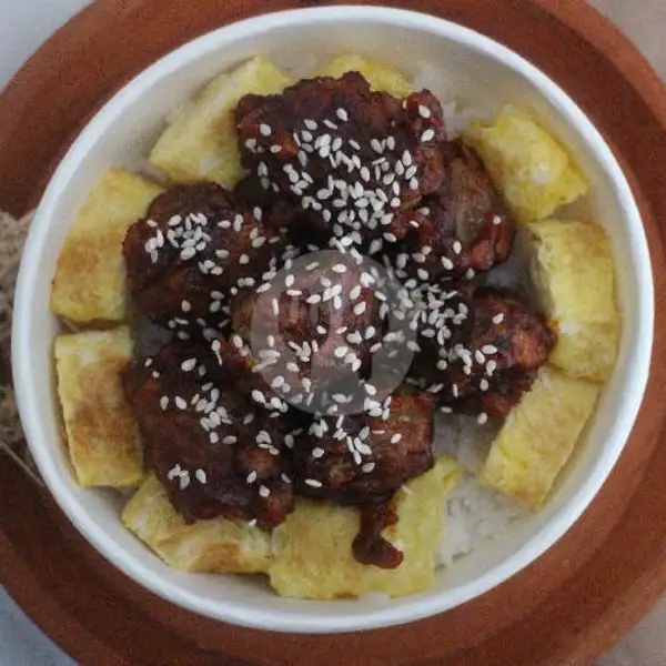 Yangnyeom chicken Rice Bowl | Mon Kitchen (Bakery & Cafe), Batam Center