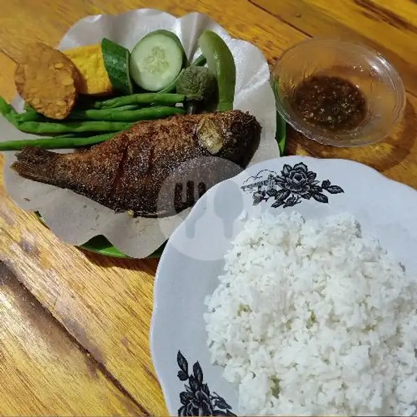 Paket Komplit Ikan Mas Goreng+nasi+Tahu Tempe+Kuah Pindang | Pindang Meranjat Kesiko 3, Cut Mutia Teluk