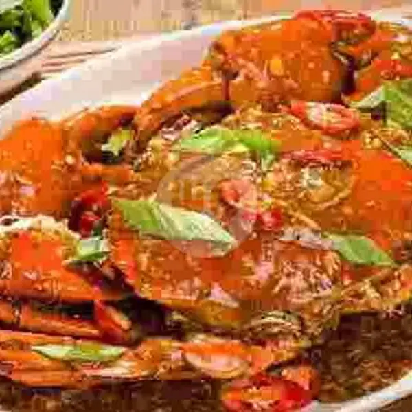 Rice Crab Asoka Cowok Super 1 ( Nasi, Kepiting + Udang, Jagung Manis ) | Kepiting Sambalado, Kenjeran