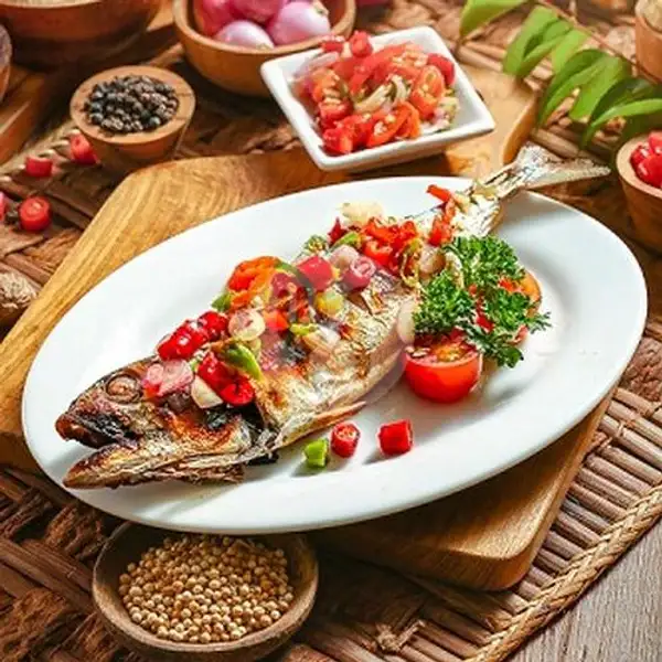 Ikan Kembung | Nasi Padang Pagi Siang Malam, BEST SELLER Kalibatacity