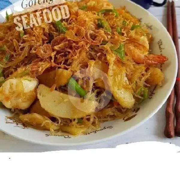 Bihun Goreng Seafood Pedas | Warung Bu Eka, Batam