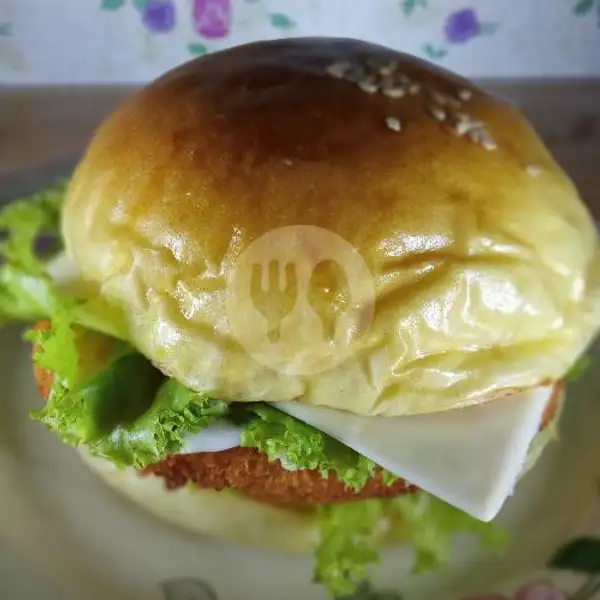 Burger Ayam Keju | Bakpao Mayumi, Periuk
