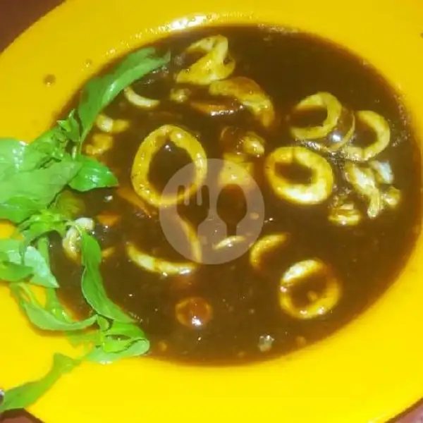 Nasi Cumi Goreng Tepung / Saus | Pecel Lele Seafood Podomoro, Simpang Celentang