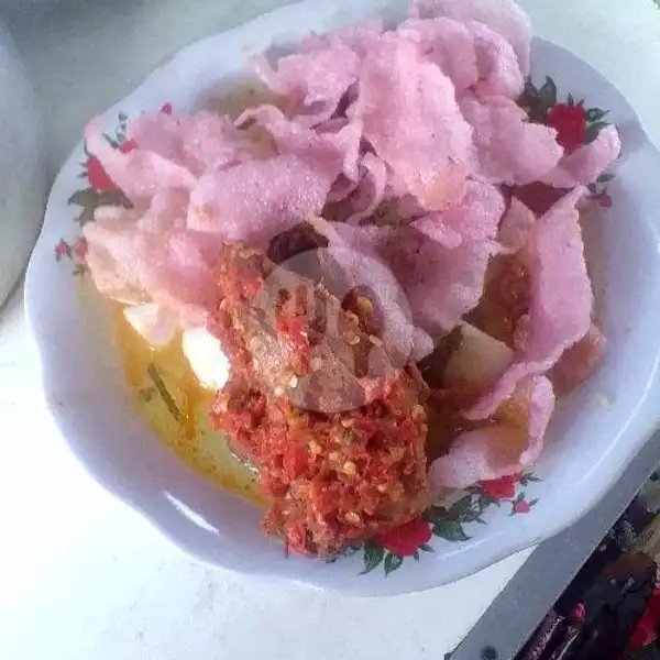 Ketupat Sayur + Ayam Goreng | Warung Makan Fajri Ketupat Sayur, Ruko Duren Sawit