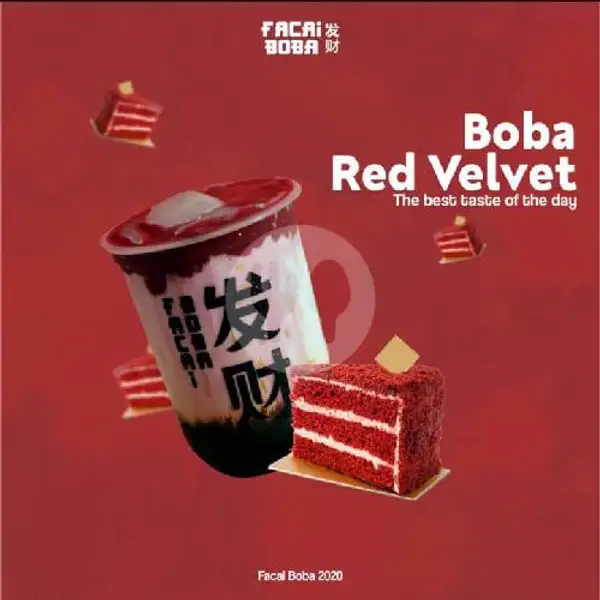 Boba Red Velvet | FACAI BOBA ungaran