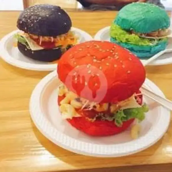 Babe Burger Colour | Ababe Steak, Pondok Labu