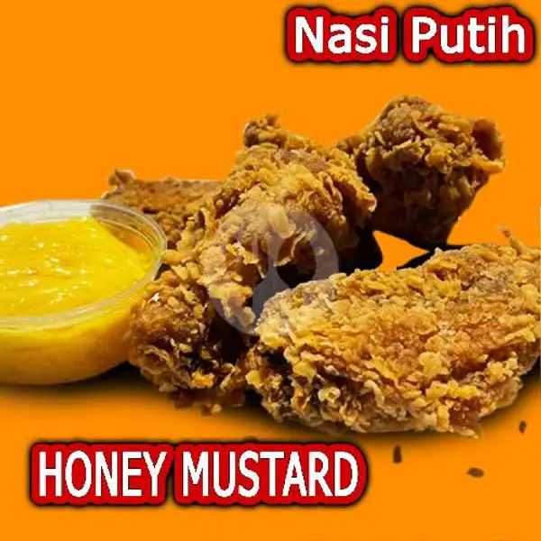 Honey Mustard x3 + Nasi Putih | Wings Street Kukusan ala Chef Rama