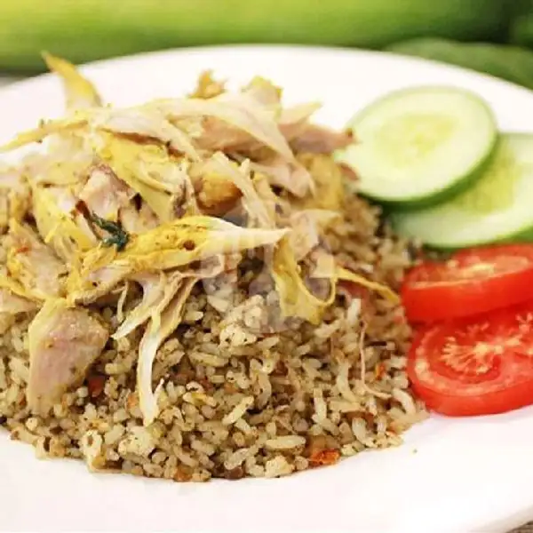Nasi Goreng Ayam Suwir | Lontong Sayur Dan Nasi Lengko Mamah Effel