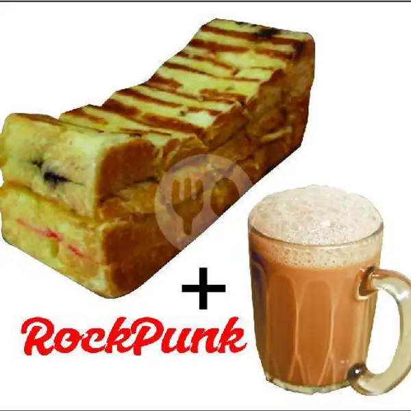 Roti Bakar 1 Rasa + Teh Tarik Hot / Cold | Roti Bakar Rock Punk, Batam