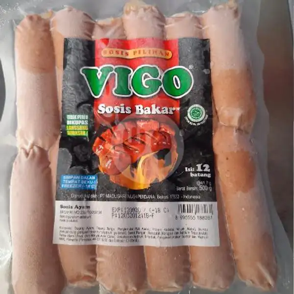 Vigo Sosis Bakar Ayam Kombinasi | Berkah Frozen Food, Pasir Impun