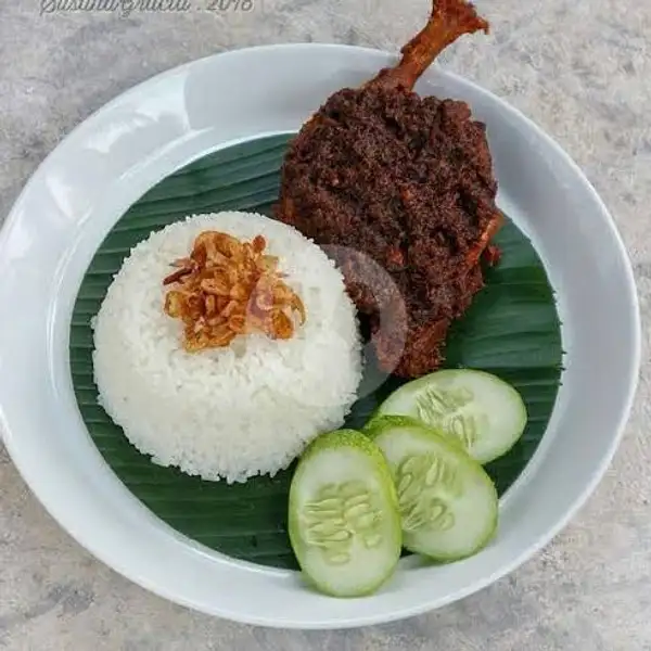 Nasi Ayam Goreng Bumbu Madura PAHA | Ayam Madura Naya