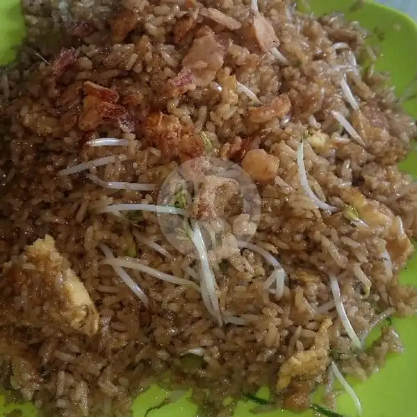 Nasi Goreng Ayam Sayur + Krupuk + Es Teh | Depot Qla Jaya, Kebomas