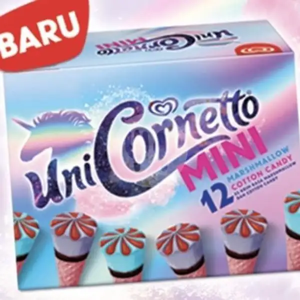 Corneto Mini Unicorn | Ice Cream Walls - Kiaracondong (Es Krim)