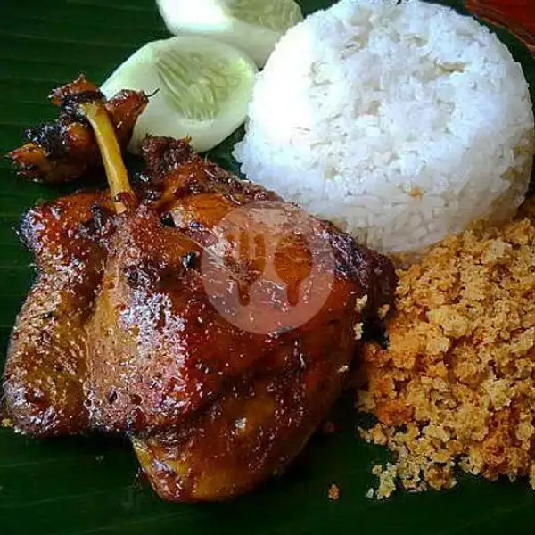 Nasi Bebek Bakar Madu + Tahu Tempe Terong | Seafood Ndjedir