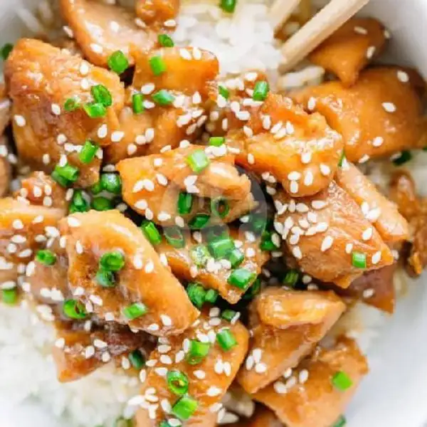 Chicken Teriyaki + Rice | GEPREK AL DENTE