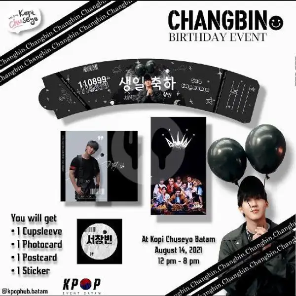 Bundling C Changbin Event | Kopi Chuseyo Batam