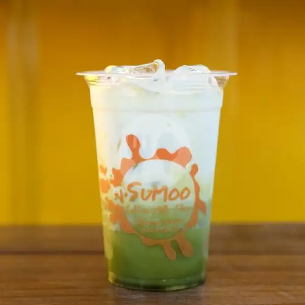 Green Tea Latte Sumoo Medium | Sumoo Milkdrink, WR Supratman