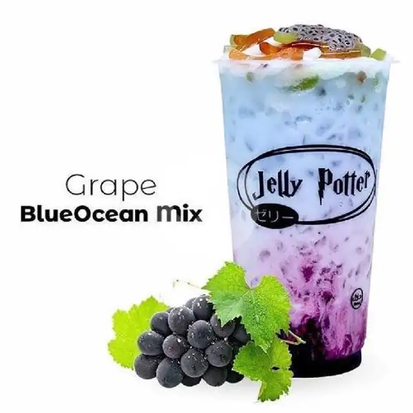 Grape Blue Ocean Mix | Jelly Potter, Denpasar
