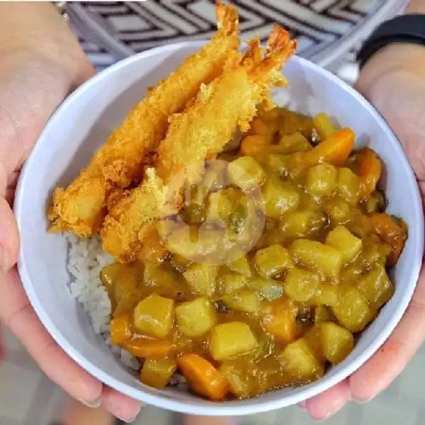 Nasi Ebi Furai Curry | Nyam Nyam Kitchen