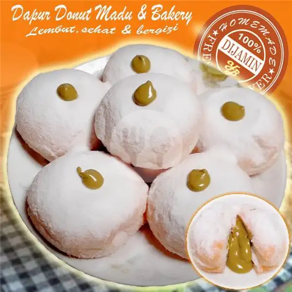 Bomboloni Green Tea | Dapur Donut Madu & Bakery Mini, Beji Timur