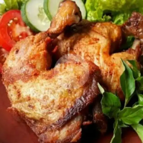 Ayam Goreng + Tahu + Sambel + Lalapan | Nasi Gudeg 6868 Bu Agnes, Jatiluhur