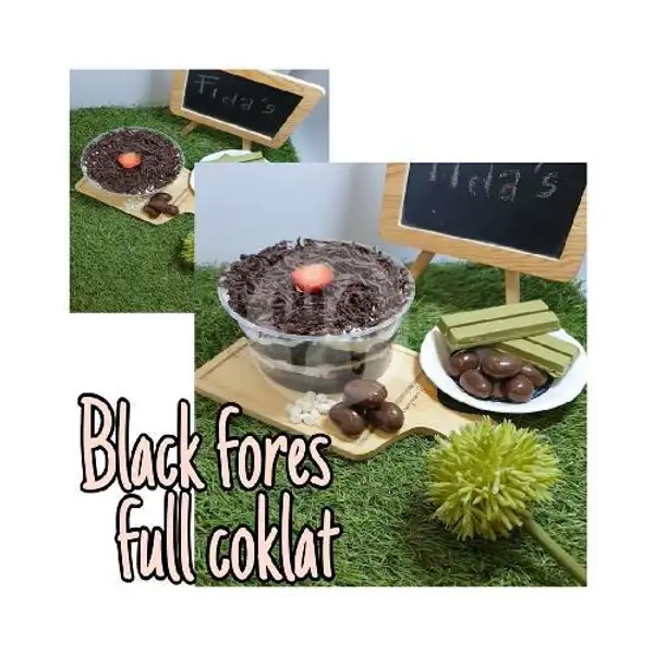Black Forest Full Coklat | Fidas Cake Kutabumi, Pasar Kemis
