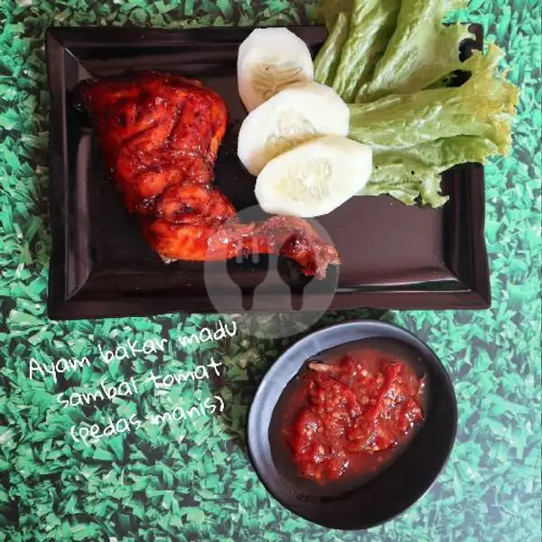 Ayam Bakar Madu (paha) | Ayam Bakar Madu & Goreng Kremes MAMA IRA, Bekasi Barat