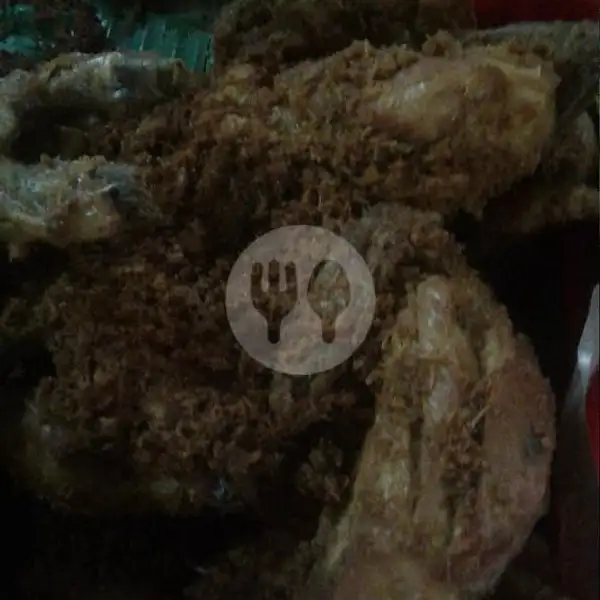 Ayam Srundeng (Negeri/kampung) | Warung Nasi Hj Ade, Kebon Jahe