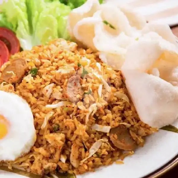 Nasi Goreng Original+Telur Dadar | Warung Soto Buk Oyen, Pekanbaru