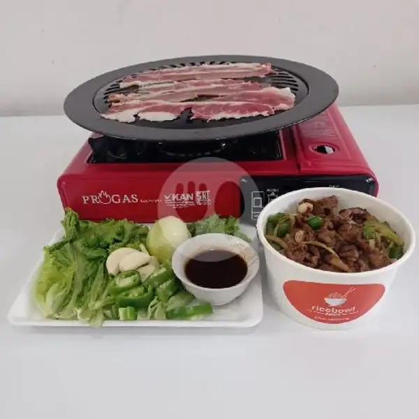 Rice Box Beef Shorplate GRILL | Ricebowl Ancy