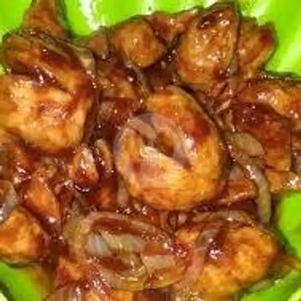 Nasi + Bakso Isi 10 Sauce Bbq + Lalapan | Ayam Geprek Farish, Tlogosari Kulon