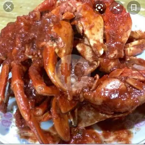 Kepiting Besar | Cak Toge Seafood Dan Lalapan, Jl.pospat No.43b