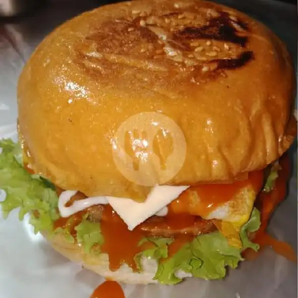 Burger Spesial | Warung Anggita, Kelapa