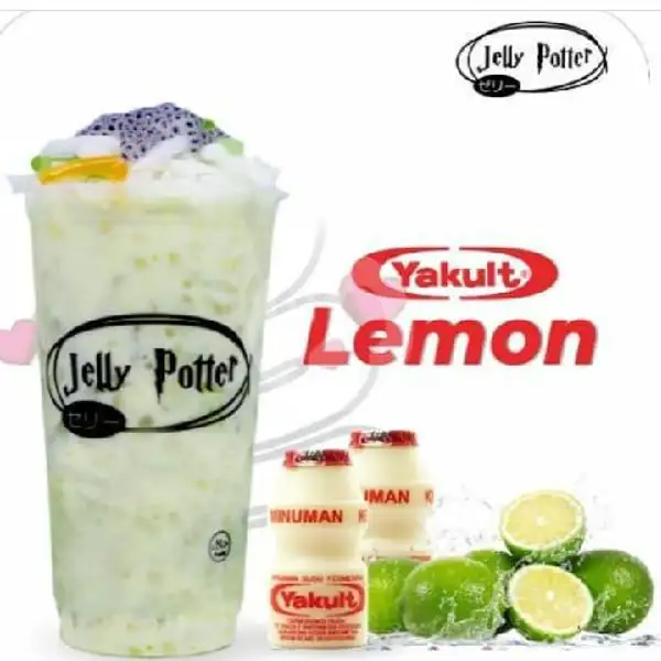 Lemon Mix Yakult | Jelly potter, Harjamukti