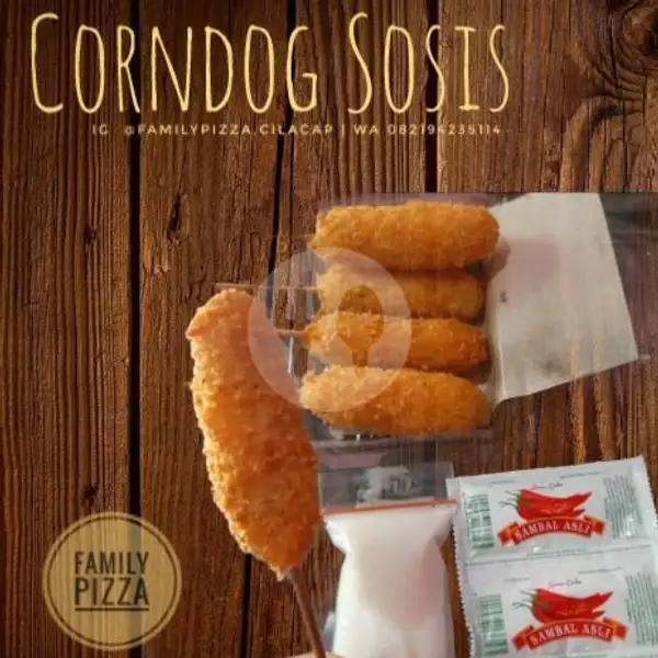 Paket Corndog Sosis | Family Pizza, Jeruk Legi