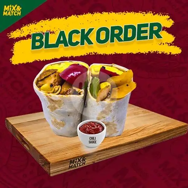 Black Order | Mix & Match Burrito, Denpasar