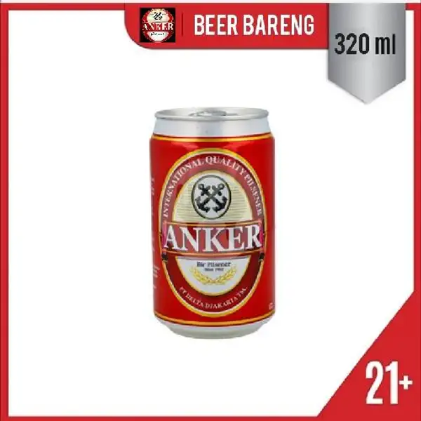 Paket Beer Anker 5 Can 320ml | Beer Bareng, Kali Sekretaris