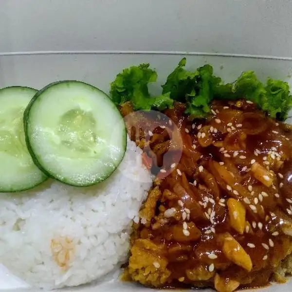 Nasi Ayam Geprek Saus Barbeque Kuy | Rice Bowl Kuy, Jetis