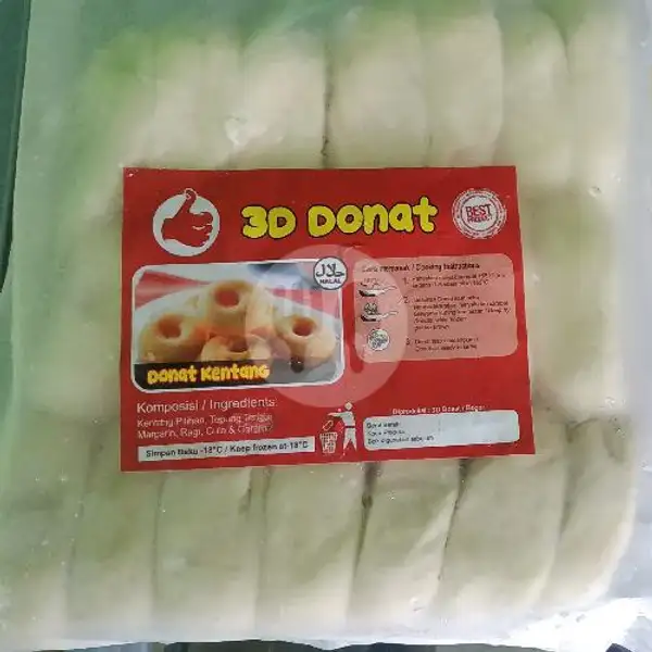Donat 3D Kentang Isi 20 | 59 Frozen Food